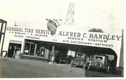 Alfred C. Handley Service Station and General Tire Service (E.P. Bewley and E. Jackson)