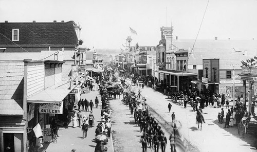 Parade on Pacific Avenue