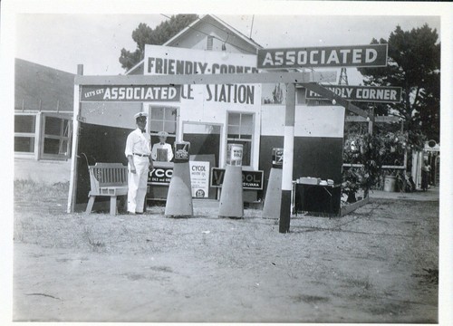 Friendly Corner Associated Oil Company Service Station