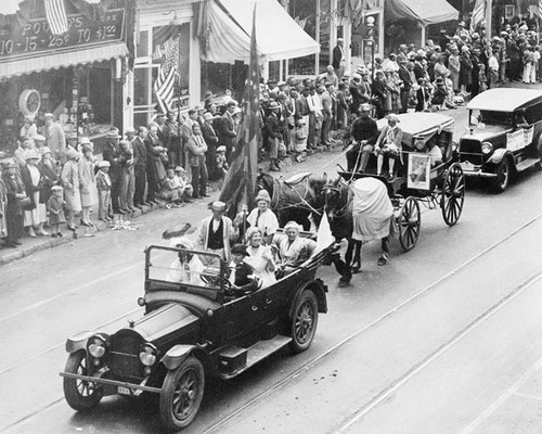 Sesquicentennial parade, City of Santa Cruz