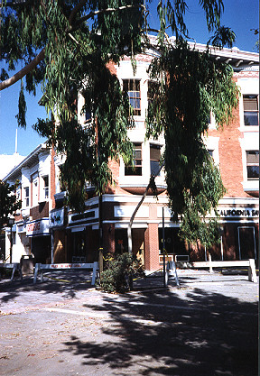 Trust Building at the corner of Soquel Avenue and Pacific Avenue