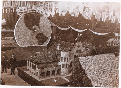 High School Building in Apples
