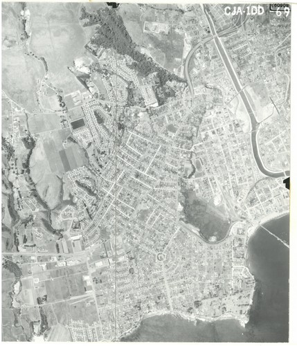 Aerial View of City of Santa Cruz