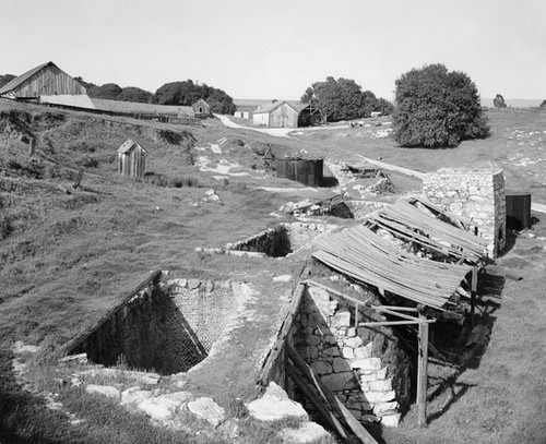 Lime kilns on the former Cowell Ranch