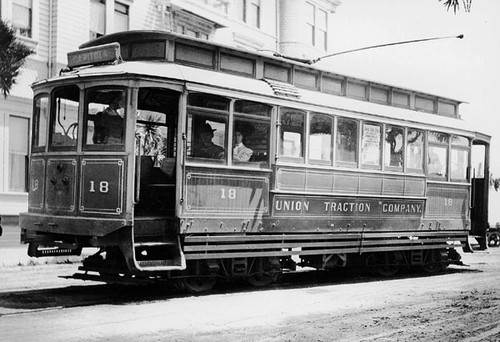 Car No. 18 of the Union Traction Company