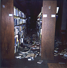 Downstairs at the Central Branch