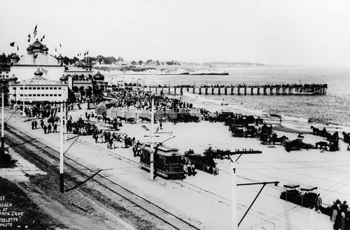 Streetcar No. 11 of the Santa Cruz, Capitola and Watsonville line