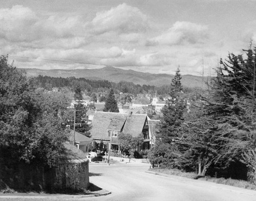 A view from Santa Cruz High School