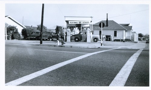 Texaco Oil Company Service Station