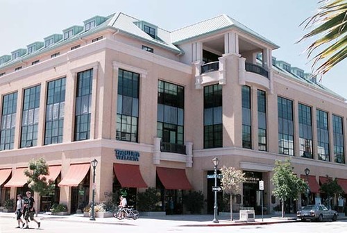 UCSC Extension Building and Taqueria Vallarta