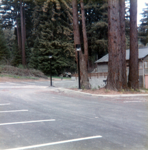 Parking lot at the new Boulder Creek branch