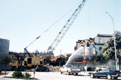 Demolition of the St. George Hotel