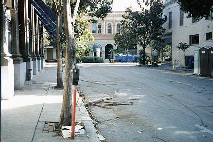 Locust Street towards Pacific Avenue