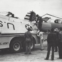 Unidentified Crash and onlookers