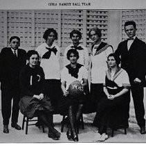 Girls Basketball Team MHS 1912