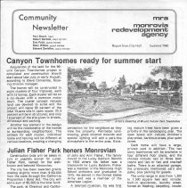 Julian Fisher - 1908 Community newsletter