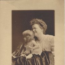 Mrs. F. M. Pottenger and Adelaide, Jr