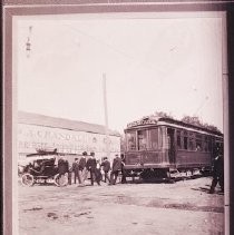 Pacific Electric Railway No. 213 at Monrovia