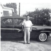 Tom Asano with 1956 Ford