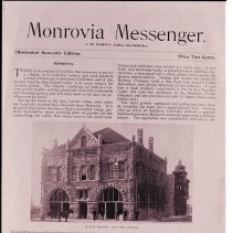 Monrovia Messenger Souvenir 1897