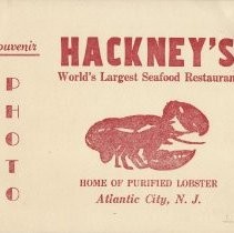 Souvenir Photo-Hakney's, Atlantic City, N.J