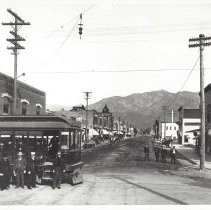 Pacific Electric viewed from Olive and Myrtle