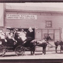 Tally Ho Party at John Baxter's Livery Stable