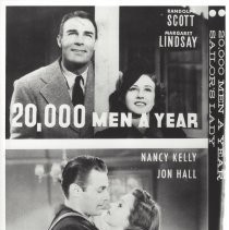 20,000 Men a Year & Sailor's Lady Lobby cards