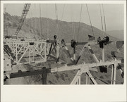 Construction of the Middle Fork Bridge