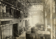 Inside of powerhouse (long overview from ceiling to floor)