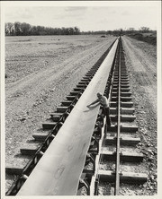 View of conveyor belt, Borrow Area, Oroville Dam