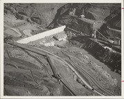 Conveyor system and core block, Oroville Dam