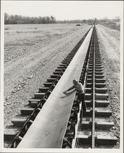 Oroville Dam construction: Borrow Area