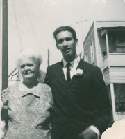 Wedding photo, East Los Angeles, California