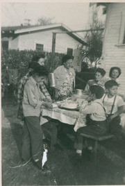 Thirteenth birthday party, East Los Angeles, California