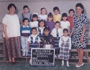 Mrs. Overstreet's Pre-K class at Malabar Street Elementary School, Boyle Heights, California