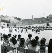 May Day Dance at Harrison Elementary Street School, East Los Angeles, California