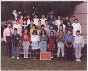 Mr. Meza-Overstreet's 6th grade class at Malabar Street Elementary School, Boyle Heights, California