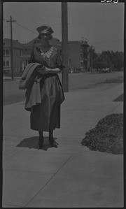 Miriam Coyne on the street