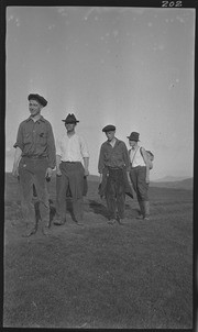 Four men on Dipsea Trail