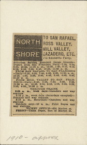 Timetable for North Shore Railroad