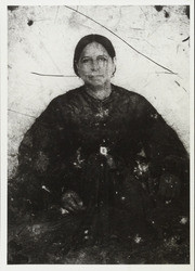 Hilaria Sanchez Reed Garcia, print from glass negative