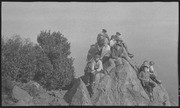 Group on rocks on Mt. Tamalpais