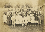 Homestead School students and teacher