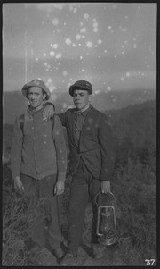 Two men on the Pipeline Trail