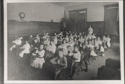 Summit school classroom of seated students