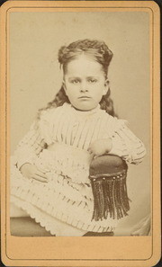 Portrait of Sarah E. Boyle as a child