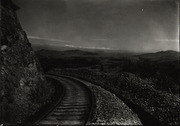 Scenic view of Richardson Bay from Mt. Tamalpais and Muir Woods Railway track