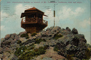 Observatory Station on summit of Mt. Tamalpais, California (2592 feet high)