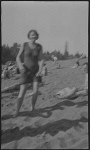 Woman on the beach